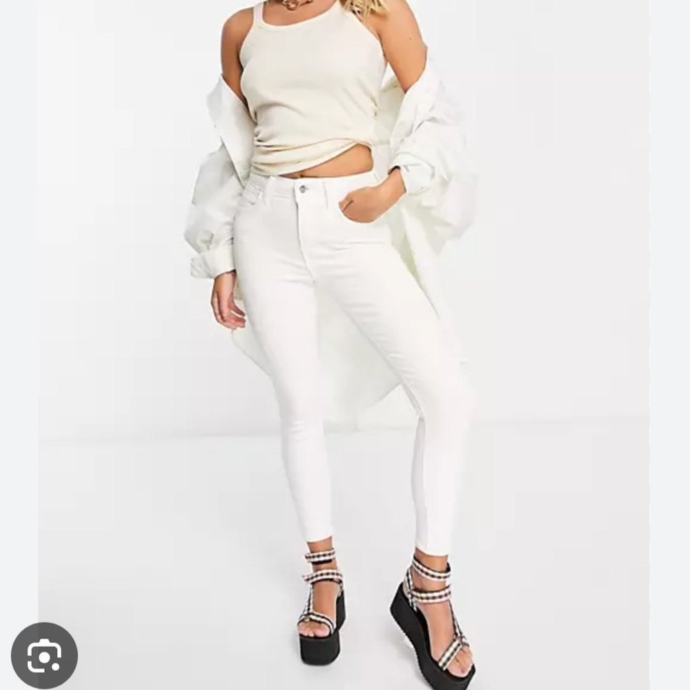 Topshop Jamie high rise skinny jeans